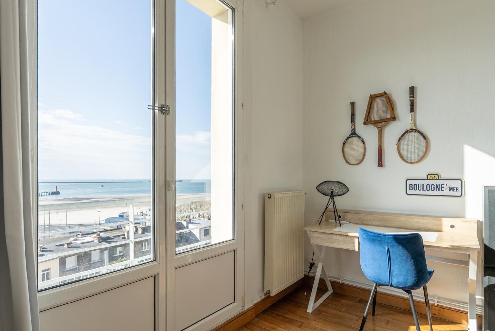 Superbe Vue Mer Face A Nausicaa Boulogne-sur-Mer Buitenkant foto