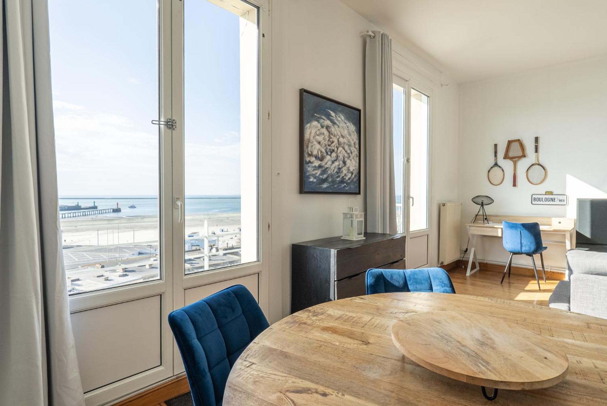 Superbe Vue Mer Face A Nausicaa Boulogne-sur-Mer Buitenkant foto